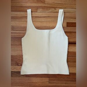 ARITZIA Babaton Sculpt Knit Squareneck Tank sz M